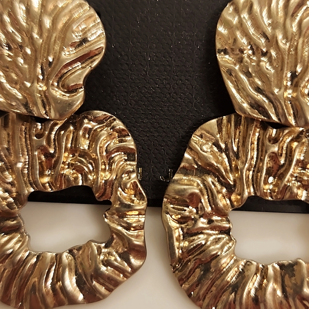 New Gold Tone Earrings